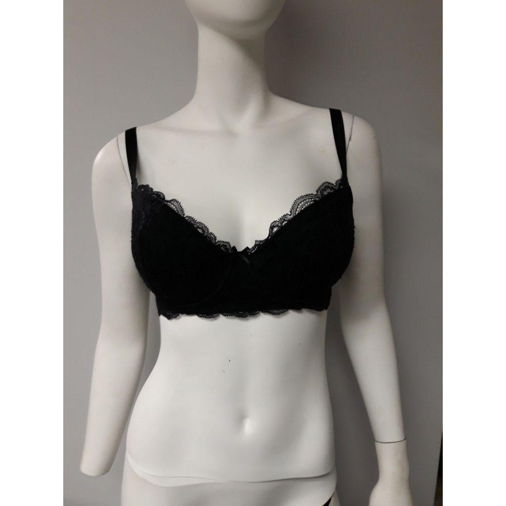Bradelis New York Jasmine Bra Black Size 34 G New With Tags!